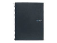 Miquelrius The Original - Cahier de notes - reliure à spirale - A4 (210 x 297 mm) - 160 feuilles / 320 pages - petits carreaux - 4 trous - graphite - carton contrecollé