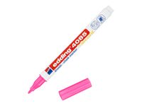 Edding 4085 - Marqueur craie liquide - 1-2 mm - rose fluo