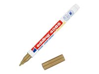 Edding - Marqueur craie liquide e-4085 Or - Pointe Ogive fine 1-2 mm