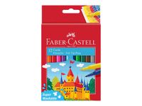 Faber-Castell CASTLE - 12 feutres - couleurs assorties