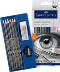 Faber-Castell Goldfaber - Set de 6 crayons graphites - 2B, 2H, 4B, 6B, B, HB
