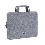 RIVACASE Anvik - Housse pour ordinateur portable 13,3" - gris clair