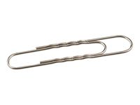 Wonday - 100 Trombones ondulés - 77 mm - nickelé