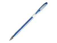 UniBall Signo Métal - Roller - 0,8 mm - bleu