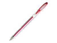 UniBall Signo Métal - Roller - 0,8 mm - rouge