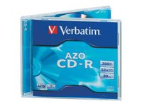 Verbatim AZO Crystal - CD-R x 10 - 700 Mo - support de stockage