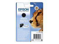 Epson T0711 Guépard - noir - cartouche d'encre originale
