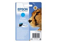 Epson T0712 Guépard - cyan - cartouche d'encre originale