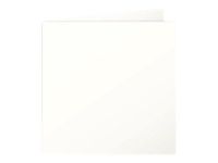 Pollen - 25 Cartes pliées - 160 x 160 mm - 210 g/m² - ivoire