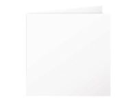 Pollen - 25 Cartes pliées - 160 x 160 mm - 210 g/m² - blanc