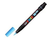 Posca - Feutre pinceau pointe souple - bleu clair