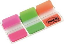 Post-it - Marque-pages (Index) rigides - couleurs vives