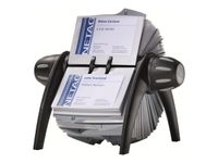 Durable Visifix Vega - Fichier rotatif de cartes de visite avec répertoire alphabétique