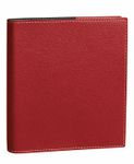 Agenda Club Executif - 1 semaine sur 2 pages - 16 x 16 cm - rouge - Quo Vadis