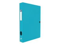 Oxford Memphis - Boîte de classement plastique - dos 40 mm - disponible dans différentes couleurs pastels