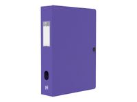 Oxford Memphis - Boîte de classement plastique - dos 60 mm - disponible dans différentes couleurs pastels