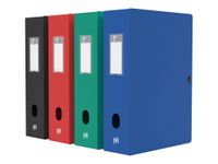 Oxford Memphis - Boîte de classement plastique - dos 80 mm - disponible dans différentes couleurs