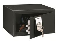 Reskal SM 1 - Coffre-fort 9,9L à clé - acier noir