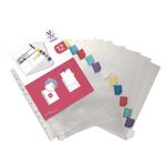 Viquel - Pochette intercalaire 12 positions - A4 - polypropylène