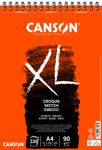 Canson XL - Bloc dessin croquis - 120 feuilles - A4 - 90 gr - ivoire