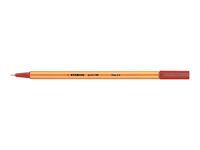 STABILO Point 88 - Feutre fin - 0.4 mm - rouge