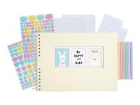 Exacompta ScrapAddict - Kit Scrapbooking - couverture jaune