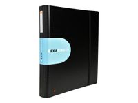 Exacompta Exactive Exabinder - Classeur à anneaux - Dos 50 mm - A4 Maxi - noir