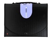 Exacompta Exactive Exacase - Archivo de expansión - 13 compartimentos - 13 piezas - con pestañas - negro