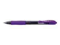 Pilot G-2 - Roller encre gel rétractable - 0,7 mm - violet