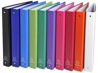 Exacompta - Classeur à anneaux - Dos 40 mm - A4 - pour 225 feuilles - disponible dans différentes couleurs