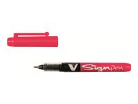 Pilot V Sign Pen - Feutre - pointe moyenne - rouge