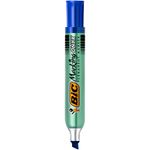 BIC ONYX 1591 - Marqueur permanent - pointe biseau - bleu