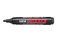 UNI PROCKEY PM - Marqueur permanent - pointe ogive - noir