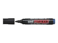 UNI PROCKEY PM - Marqueur permanent - pointe ogive - bleu