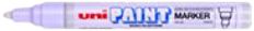UNI PAINT PX - Marqueur permanent - pointe ogive - blanc