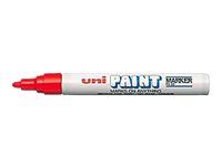 Uni PAINT PX - Marqueur permanent - pointe ogive - rouge