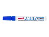 UNI PAINT PX - Marqueur permanent - pointe ogive - bleu foncé