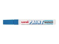 UNI PAINT PX - Marqueur permanent - pointe ogive - bleu