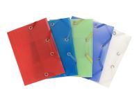 Exacompta Chromaline - Chemise à 3 rabats - A6 - pour 75 feuilles - disponible dans différentes couleurs