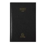 Agenda de bureau Raisin - 1 jour par page - 16,5 x 24,5 cm - noir - Exacompta
