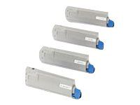 OKI - Cián - original - cartucho de tóner - para C5550 MFP, 5800dn, 5800Ldn, 5800n, 5900cdtn, 5900dn, 5900dtn, 5900n