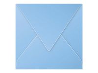 Pollen - 20 Enveloppes - 165 x 165 mm - 120 g/m² - bleu lavande