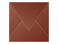 Pollen - 20 Enveloppes - 165 x 165 mm - 120 g/m² - chocolat