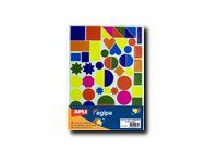 Apli - 590 gommettes permanentes - coloris et formes assortis