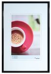 Cadre photo plastique WALTHER "Galeria" pour photo 28 x 35 cm coloris noir