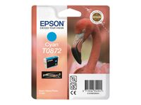 Epson T0872 Flamant rose - cyan - cartouche d'encre originale