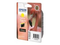 Epson T0874 Flamant rose - jaune - cartouche d'encre originale