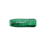 Intenso Rainbow Line - clé USB 8 Go - USB 2.0 - vert