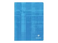 Clairefontaine - Cahier 24 x 32 cm - 48 pages - grands carreaux (Seyes) - disponible dans différentes couleurs