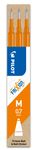 Pilot Frixion Ball - 3 Recharges pour rollers effaçables - 0,7 mm - orange